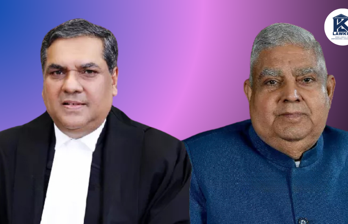 Vice President Commends CJI & Justice Khanna for Transparency in Justice Yashwant Varma Case