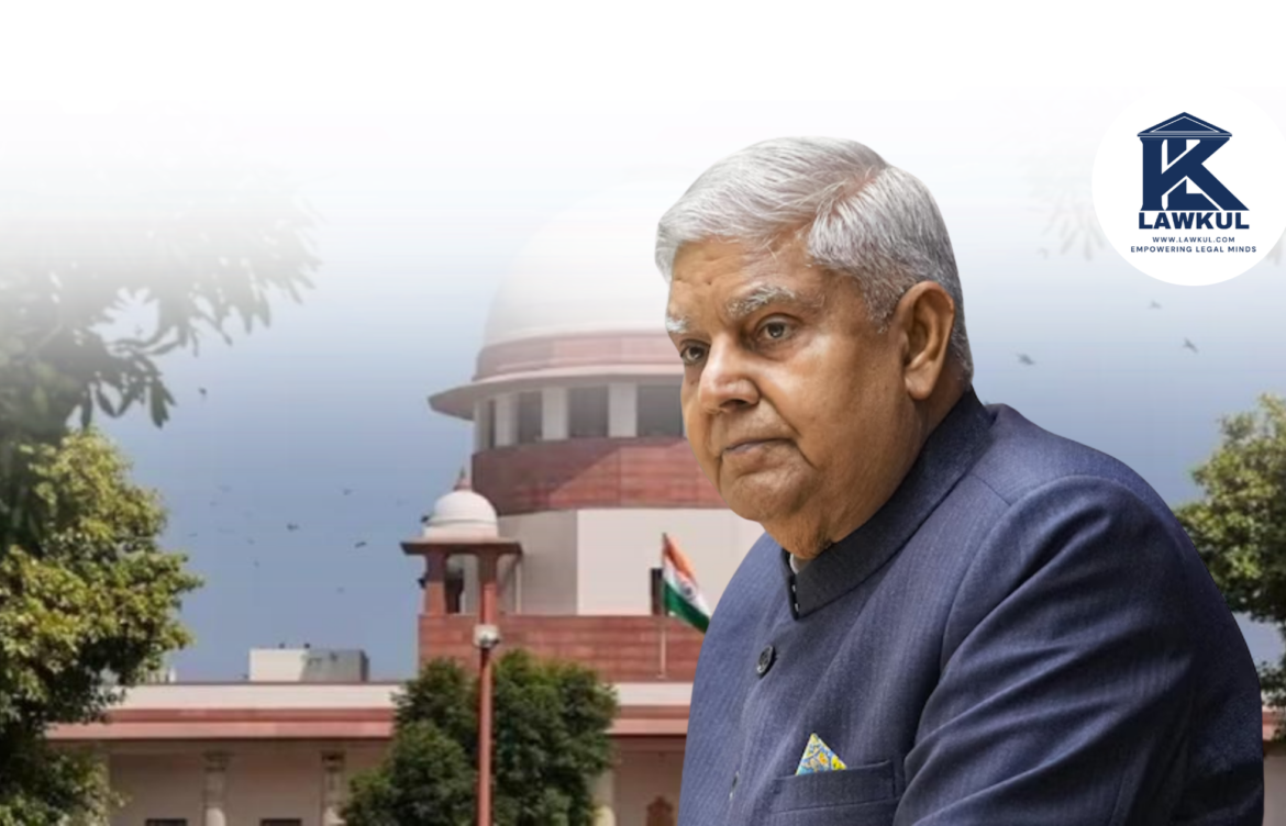 Vice President Slams Supreme Court’s Use of Article 142, Calls It a ‘Judicial Nuclear Missile’